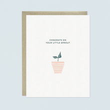 Load image into Gallery viewer, Little Sprout Baby Letterpress