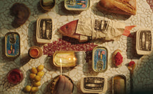 Load image into Gallery viewer, Tinned Fish Candle - Olive Oil + Sea Salt