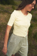 Load image into Gallery viewer, Short Sleeve Organic Cardi