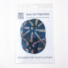 Load image into Gallery viewer, Iron-on Kantha Elbow Patches (Pack of 2)