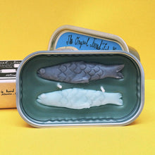 Load image into Gallery viewer, Tinned Fish Candle - Olive Oil + Sea Salt
