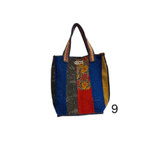 Load image into Gallery viewer, Zero-Waste Quilted Kantha Bag