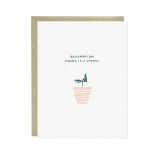 Load image into Gallery viewer, Little Sprout Baby Letterpress