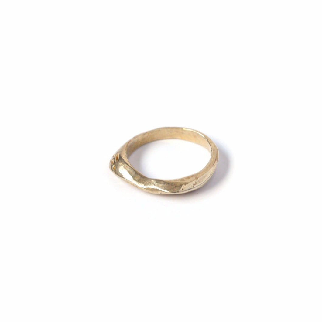 Intuition Ring- brass/7