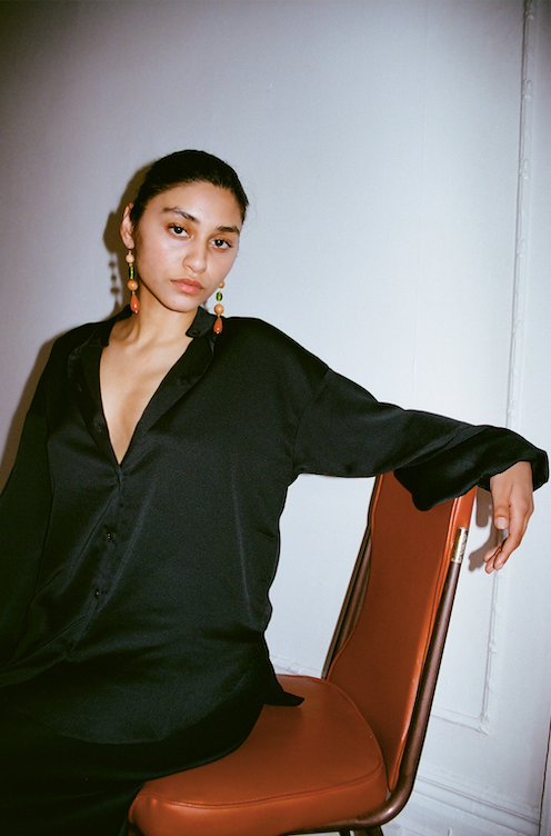 SEA GLASS DROP EARRINGS