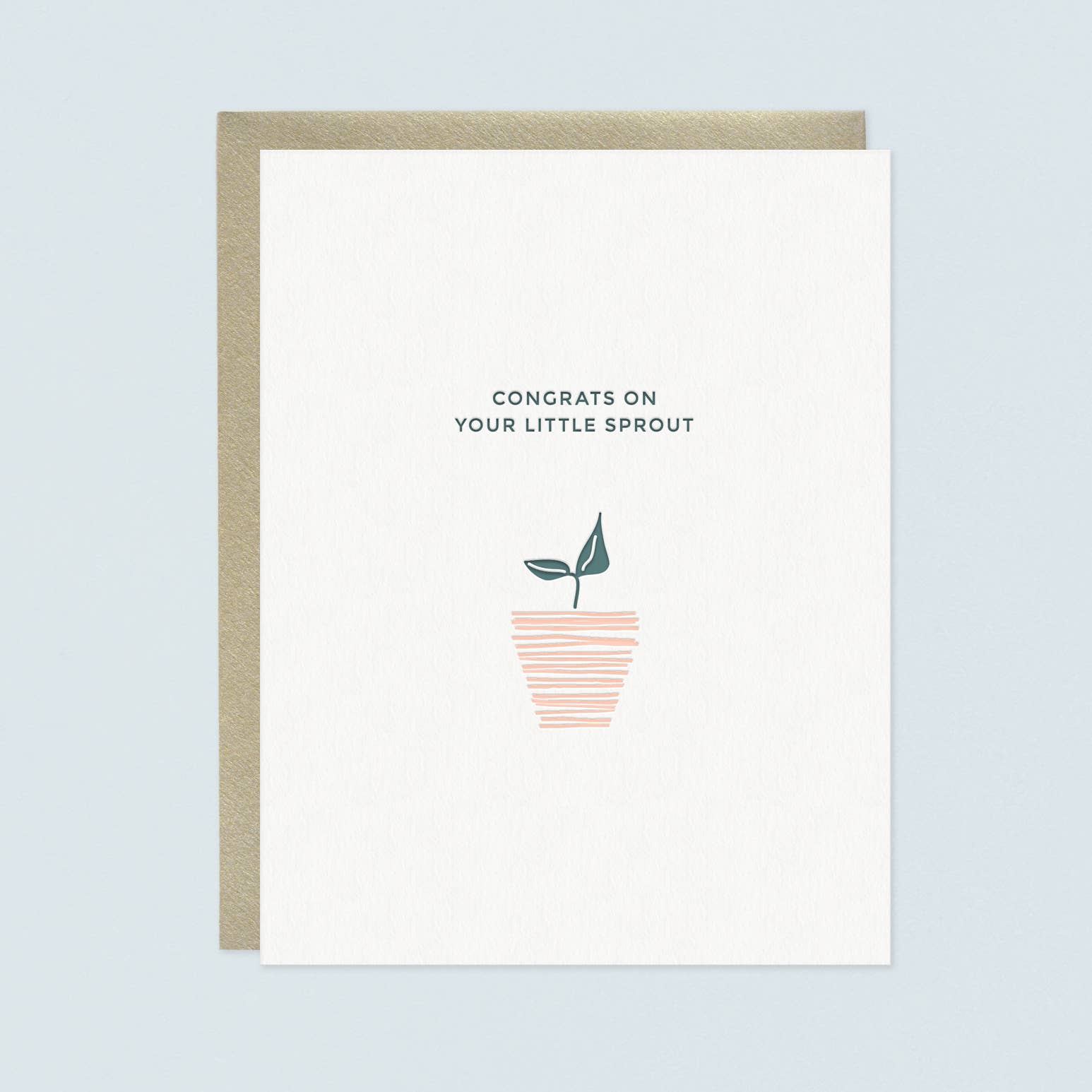 Little Sprout Baby Letterpress