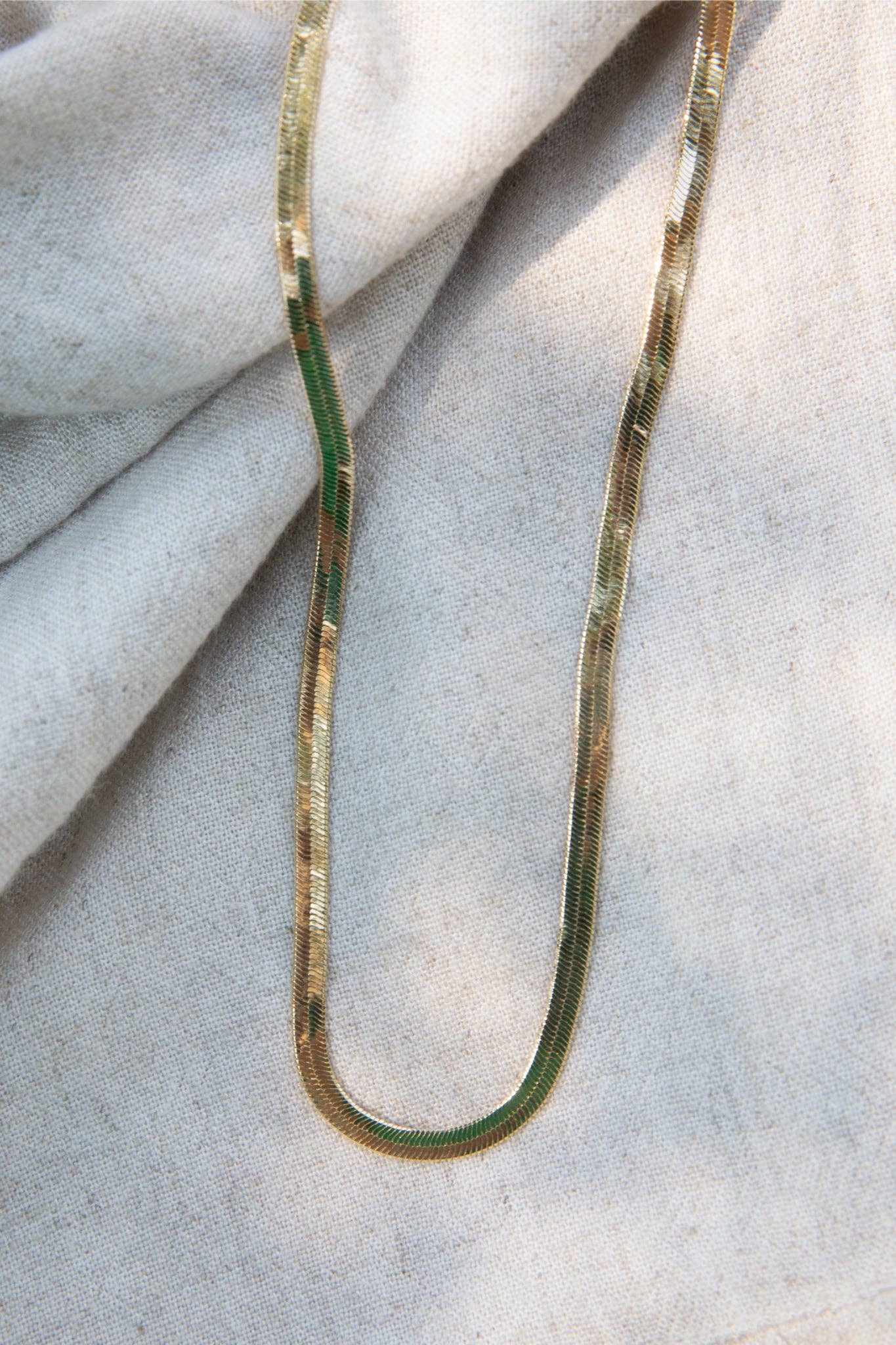 Sol Necklace Herringbone