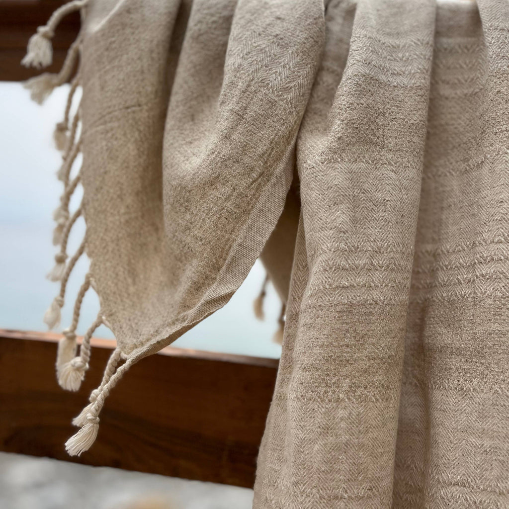 Tweed Pattern Beach Towel