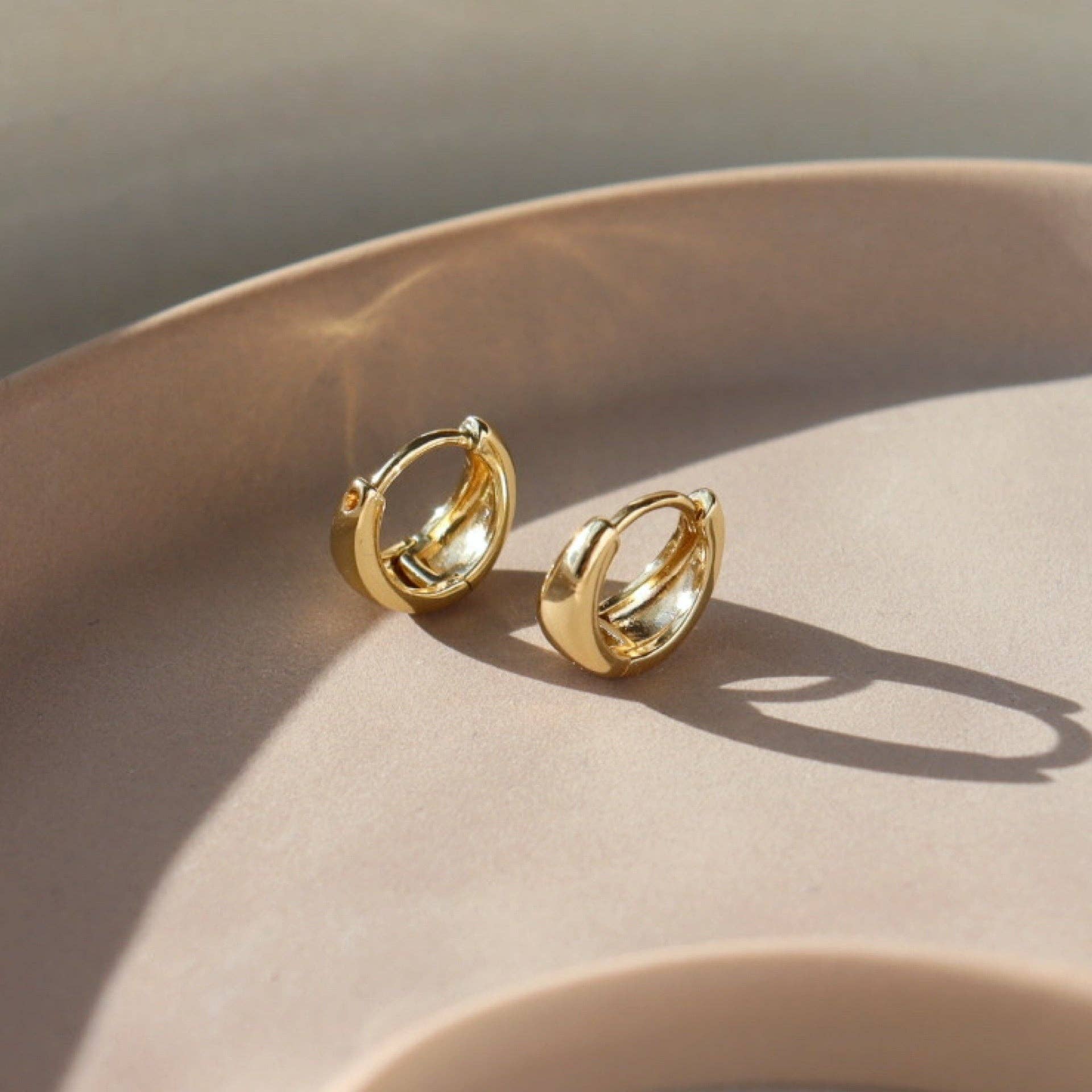 Mia Huggie Hoop Earrings