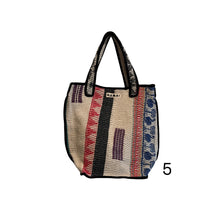 Load image into Gallery viewer, Zero-Waste Quilted Kantha Bag
