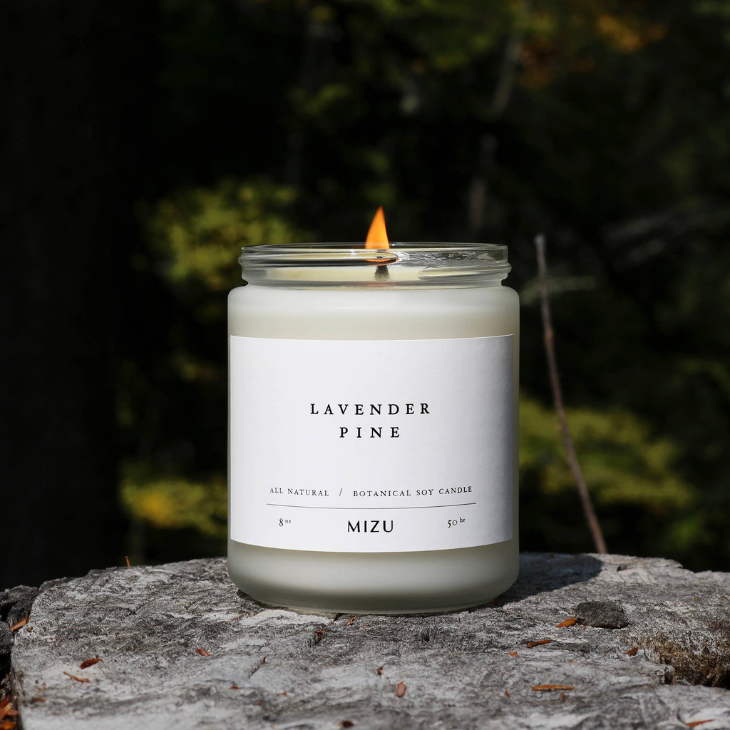 Lavender Pine Essential Oil Candle