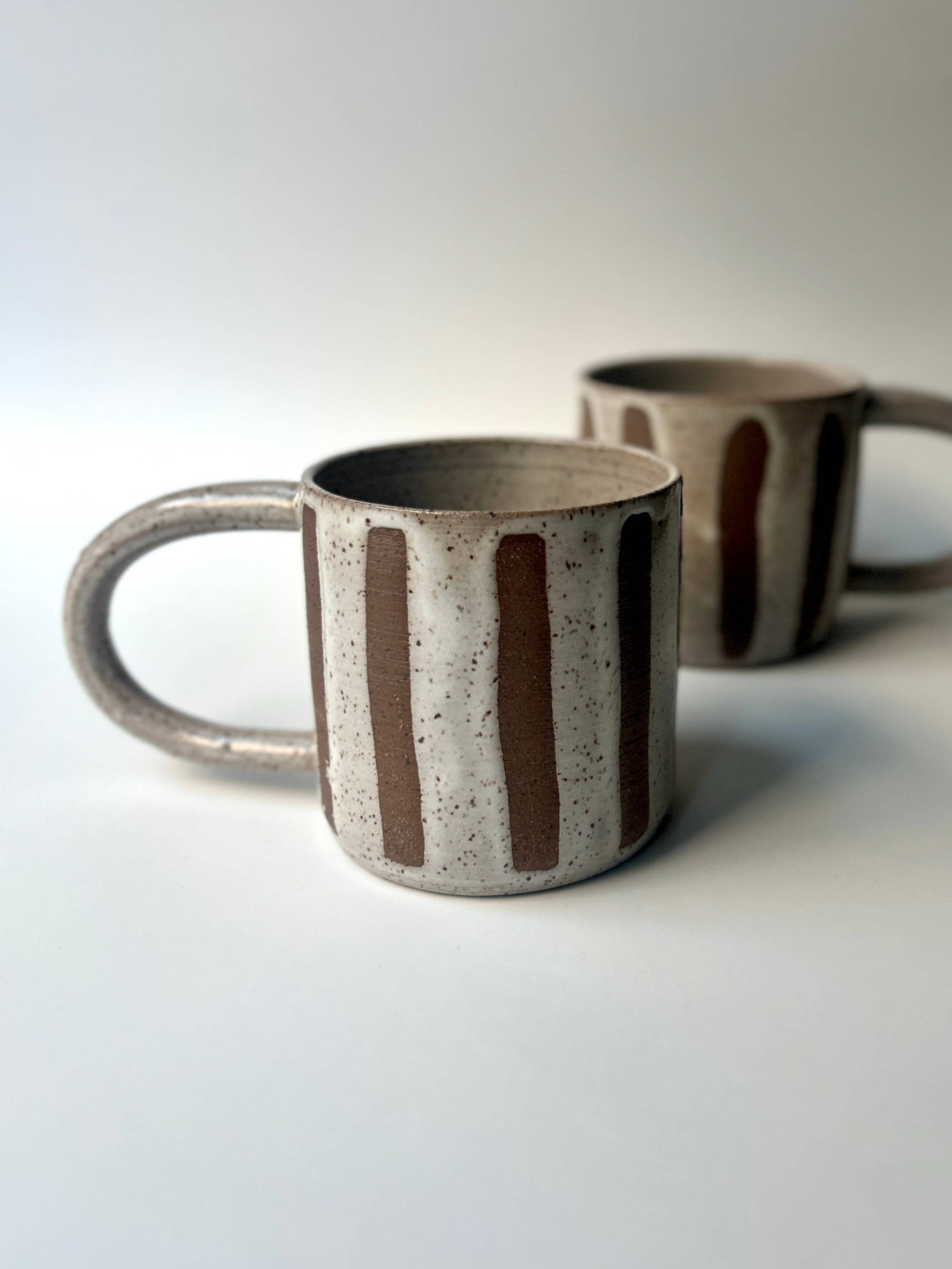 Ceramic Mug – Brown Stripe