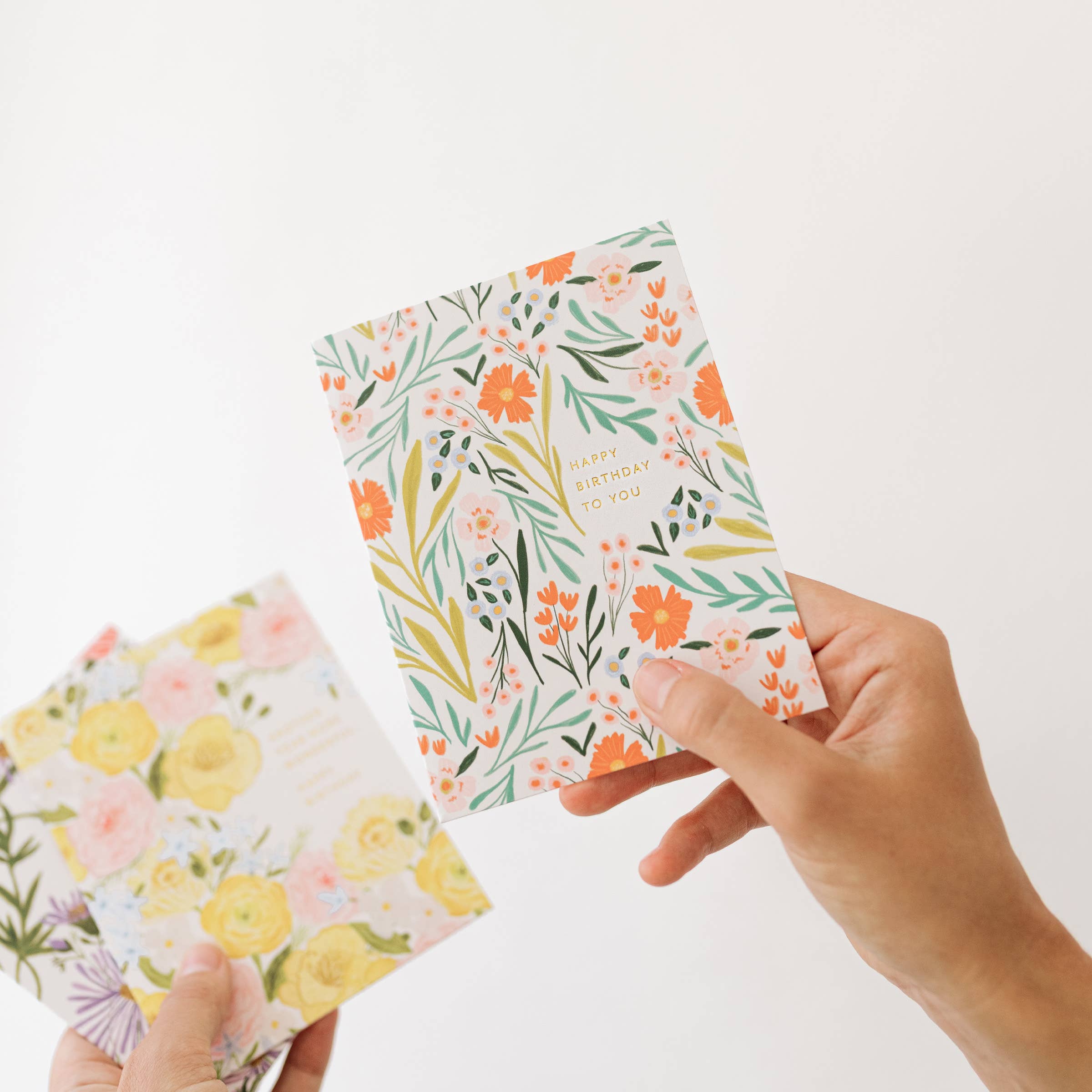 Botanical Birthday Card