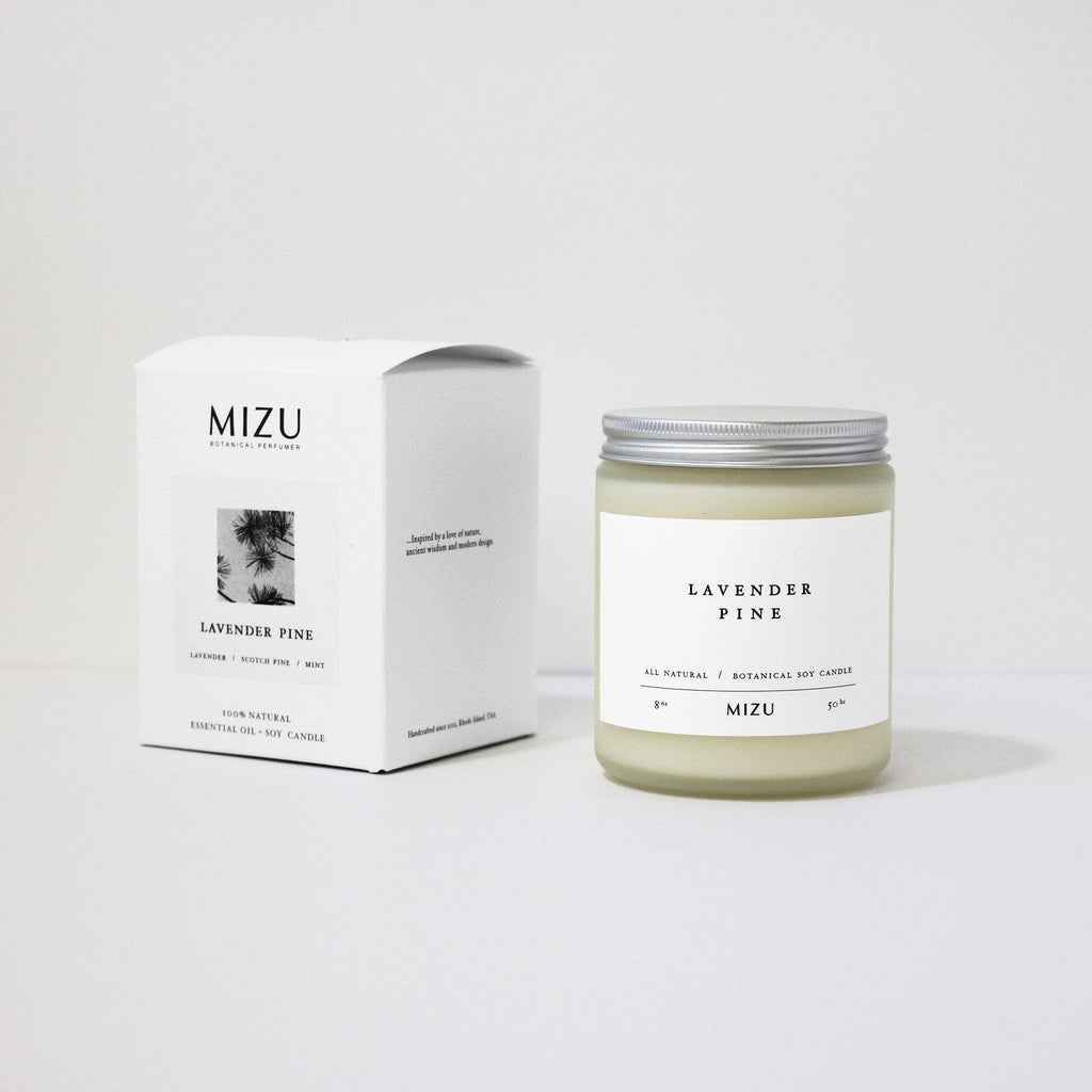 Lavender Pine Essential Oil Candle