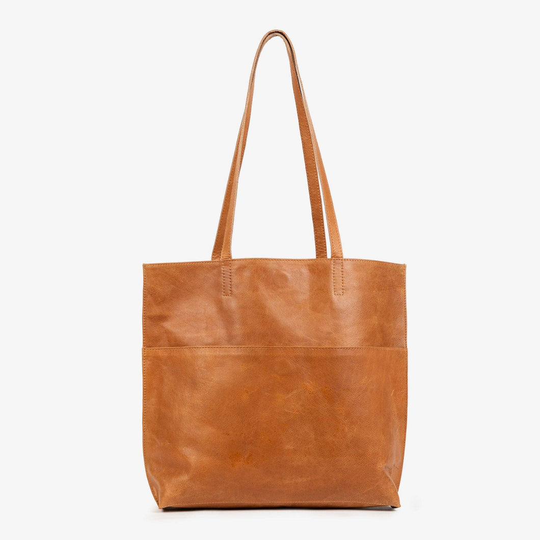 Everyday Tote - in Camel