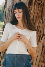 Load image into Gallery viewer, Short Sleeve Organic Cardi
