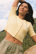 Load image into Gallery viewer, Short Sleeve Organic Cardi
