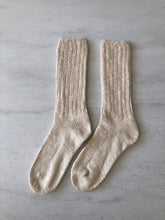 Load image into Gallery viewer, SLUB COTTON HIGH SOCKS
