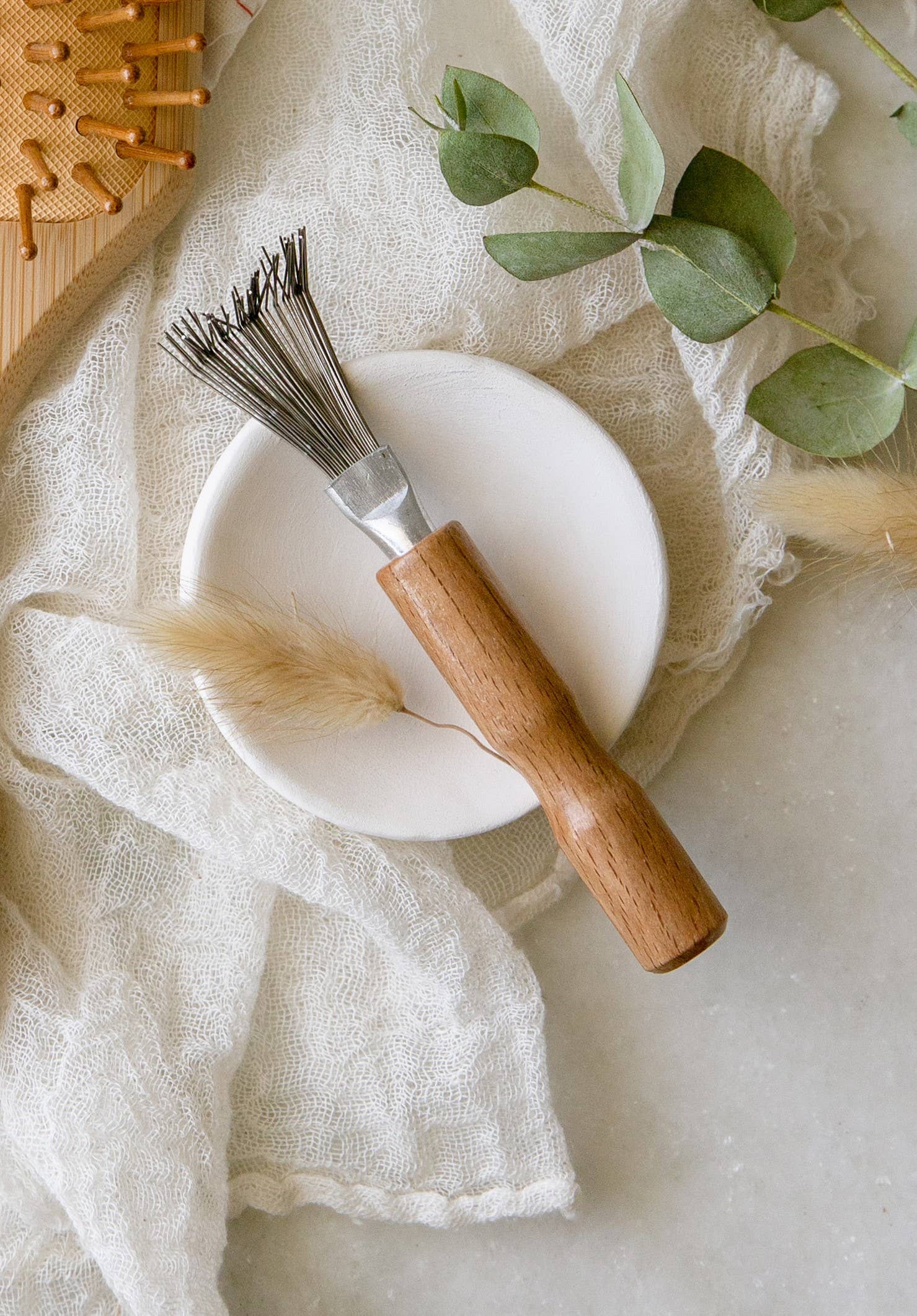 Bamboo Paddle Hair Brush
