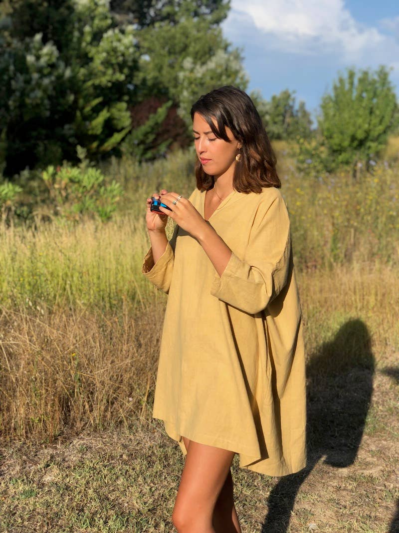 Mustard Dress / Tunique