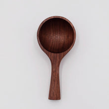 Load image into Gallery viewer, Large Walnut Wood Scoop
