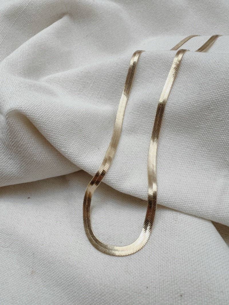 Sol Necklace Herringbone