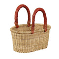 Natural Small Oval Basket