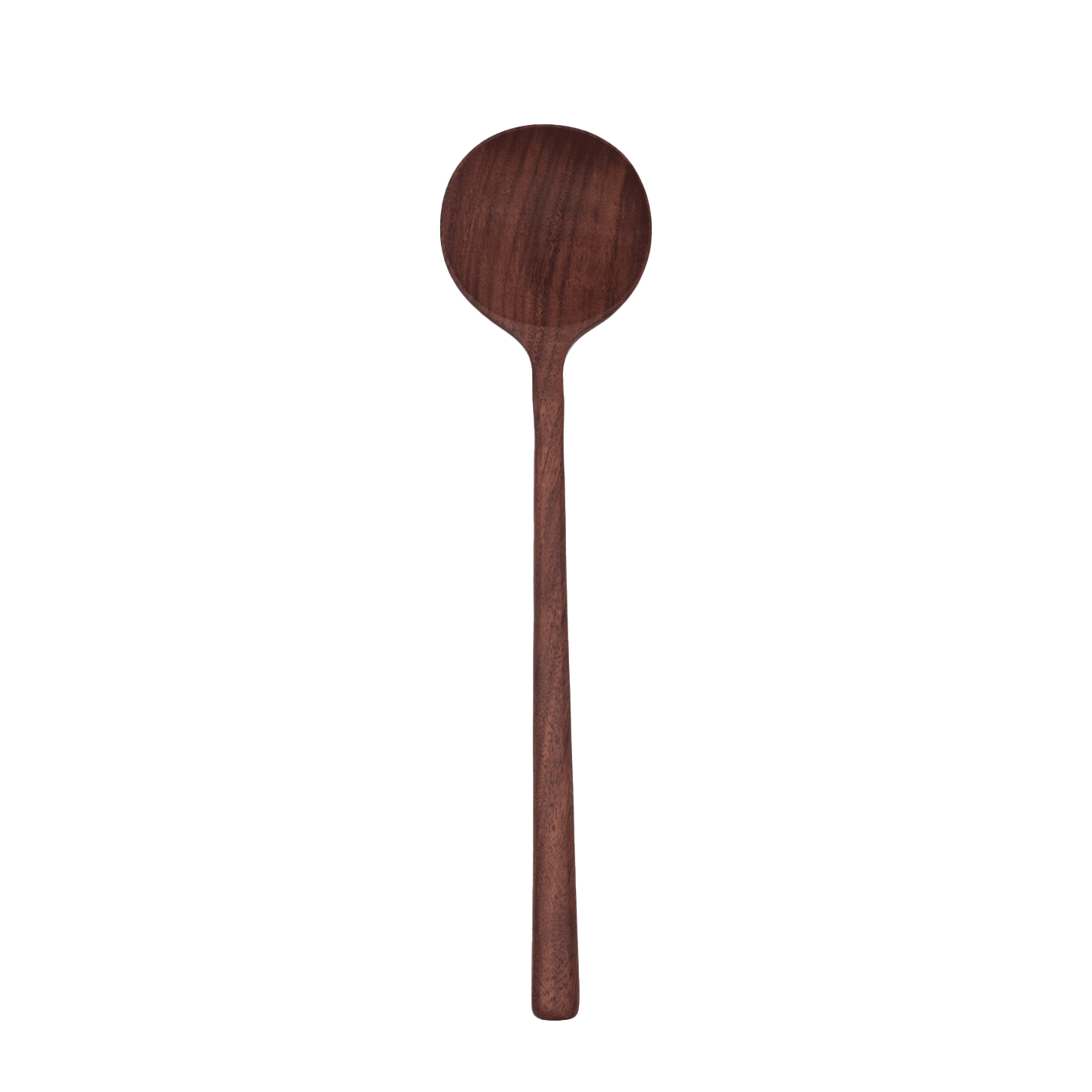 Walnut Wooden Round Spoon
