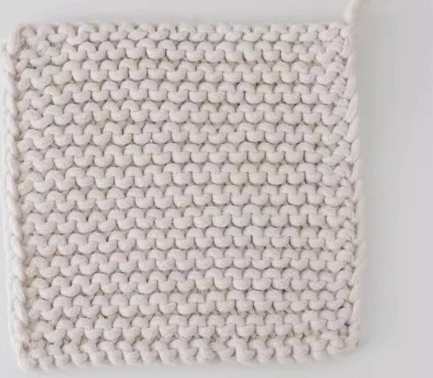 Cotton Crocheted Pot Holder