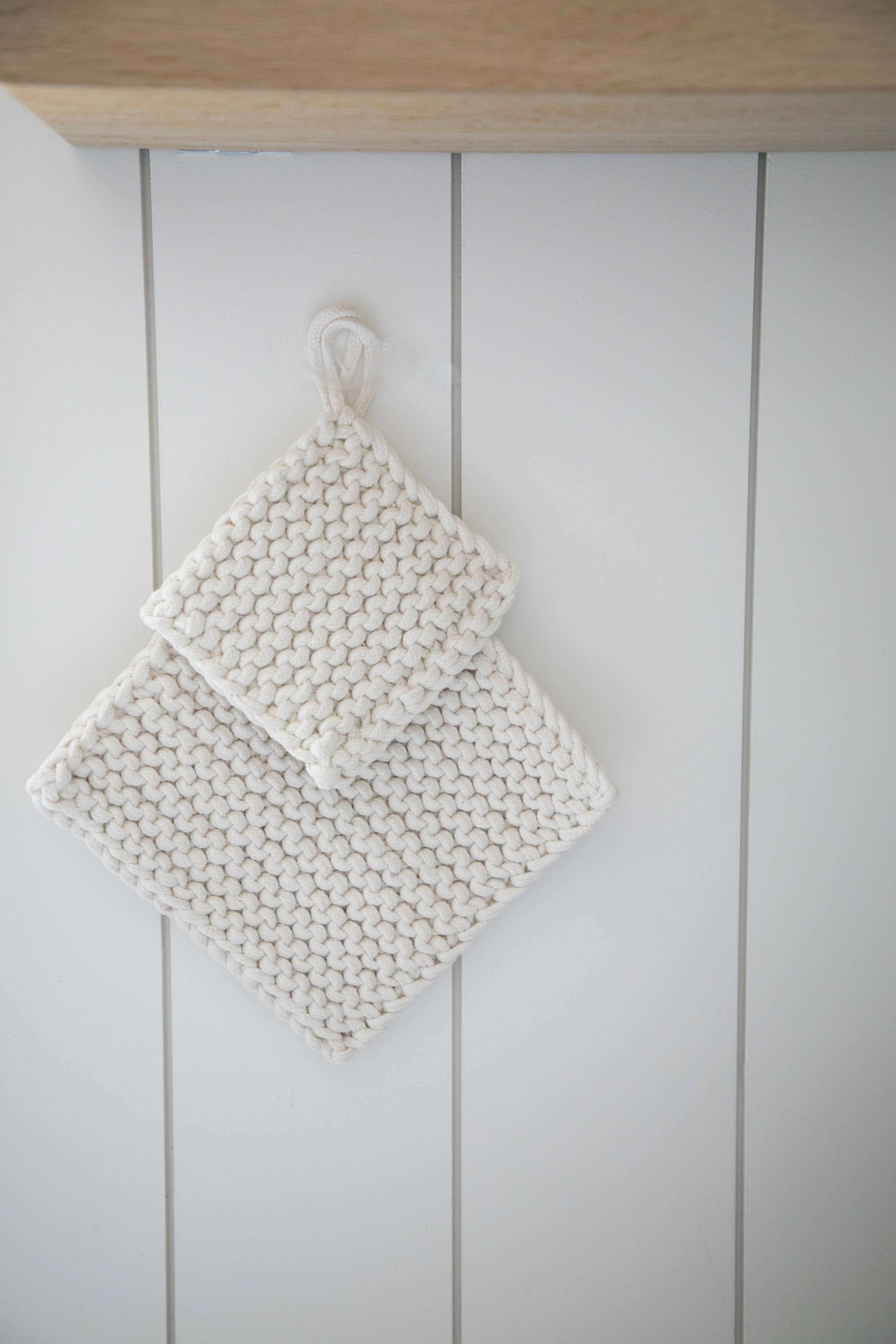 Cotton Crocheted Pot Holder