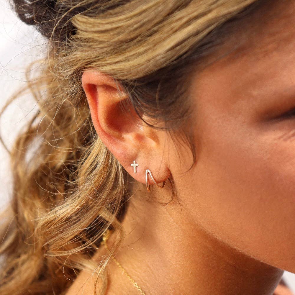 Cross Studs
