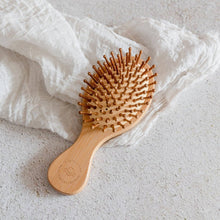 Load image into Gallery viewer, Small Bamboo Hairbrush
