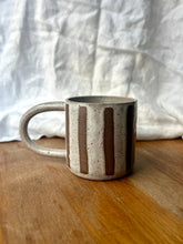 Load image into Gallery viewer, Ceramic Mug – Brown Stripe
