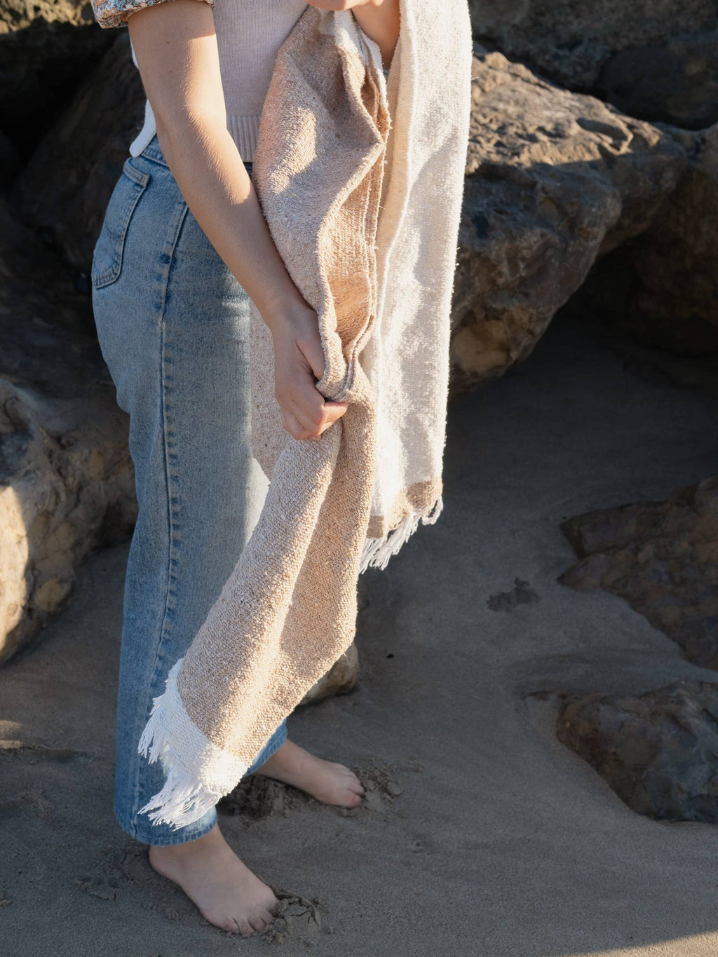 Sand Dune Beach Throw