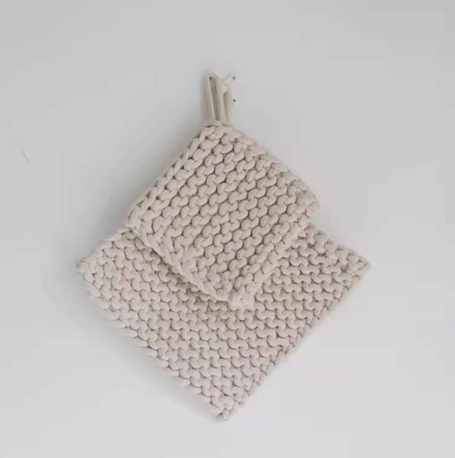 Cotton Crocheted Pot Holder