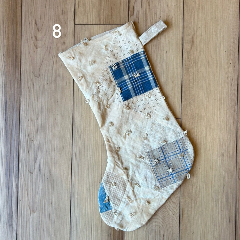 Vintage Quilts - Holiday Stockings