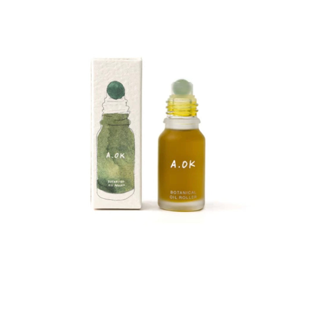 Botanical Oil Jade Roller