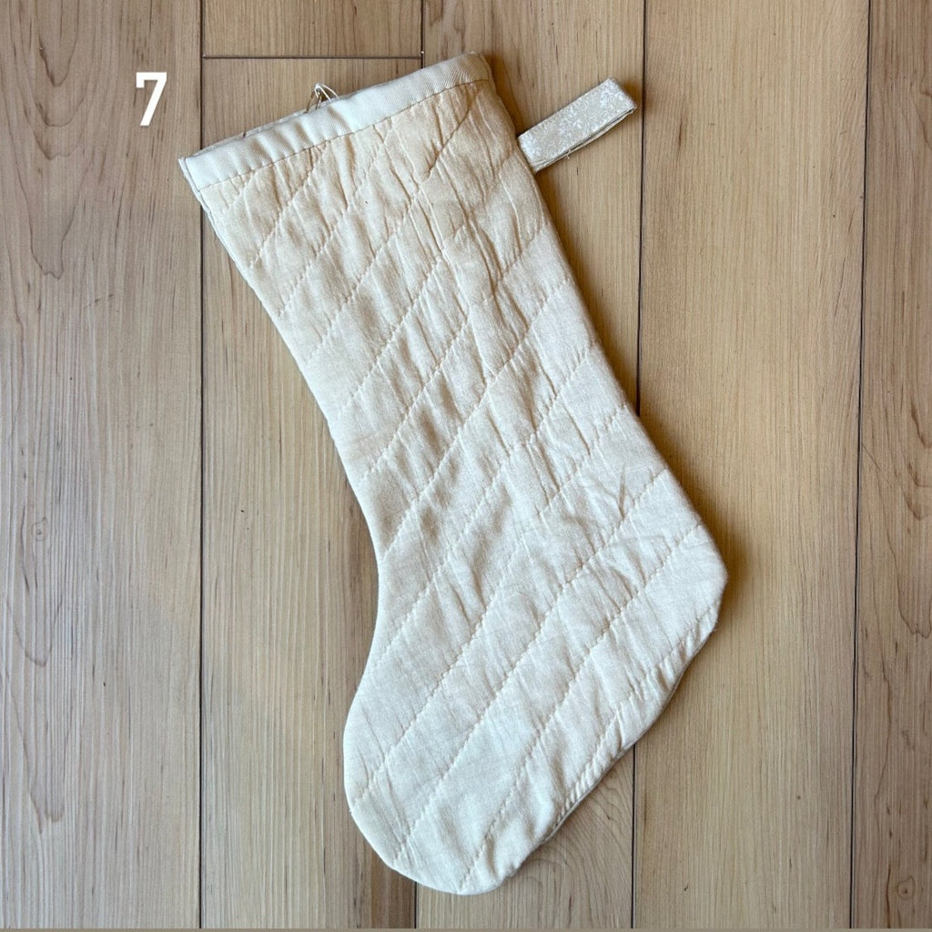 Vintage Quilts - Holiday Stockings