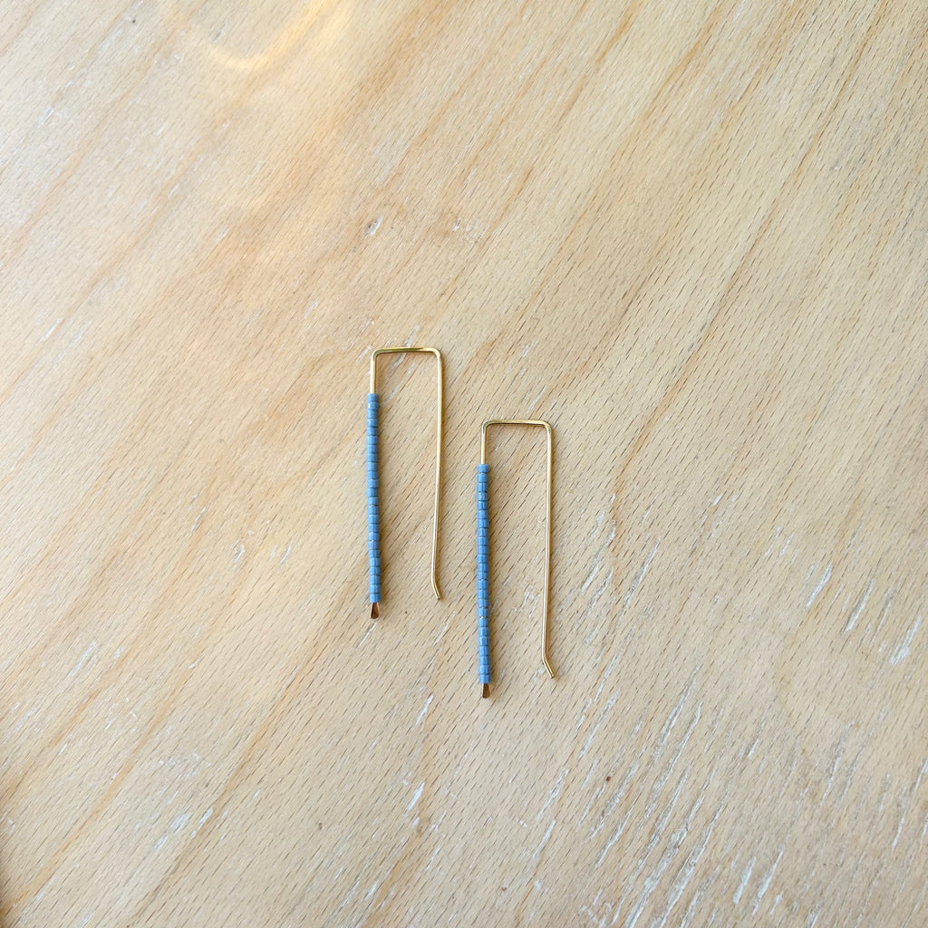 Delica Threaders - blue