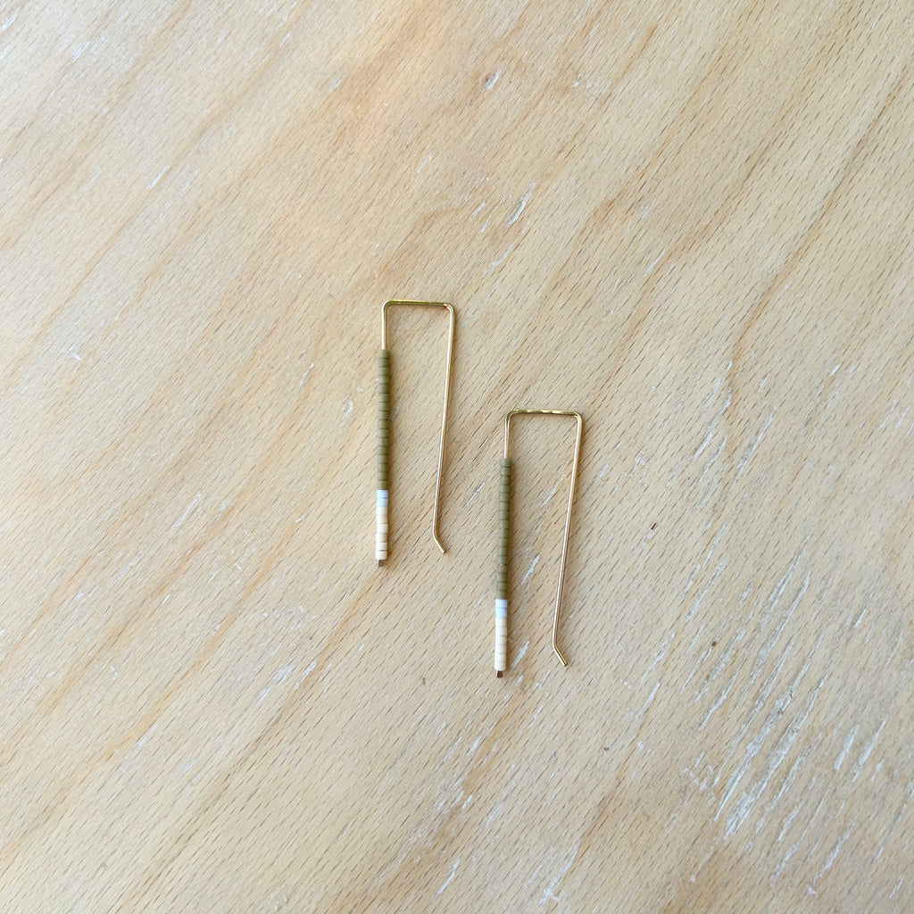 Delica Threaders - olive