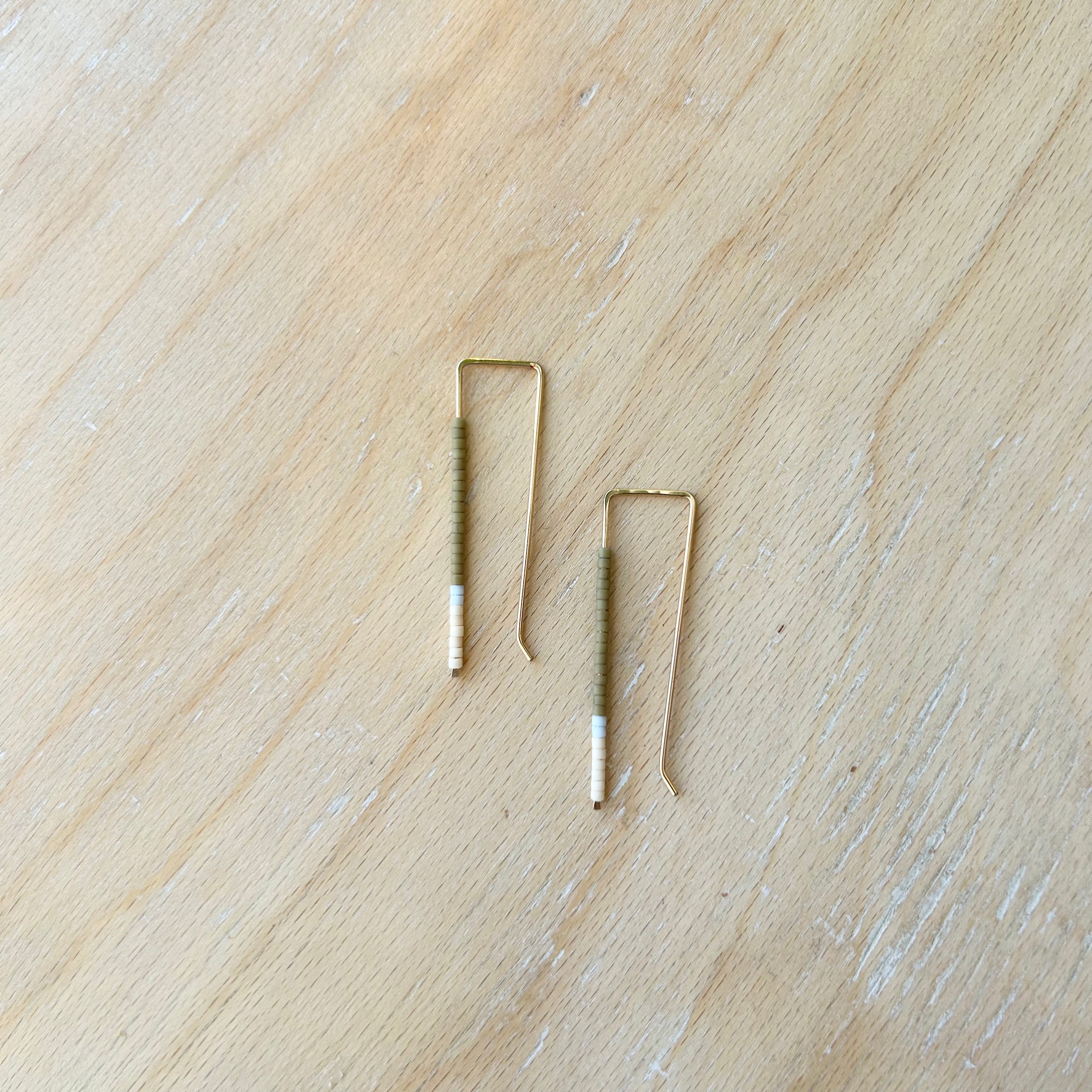 Delica Threaders - olive