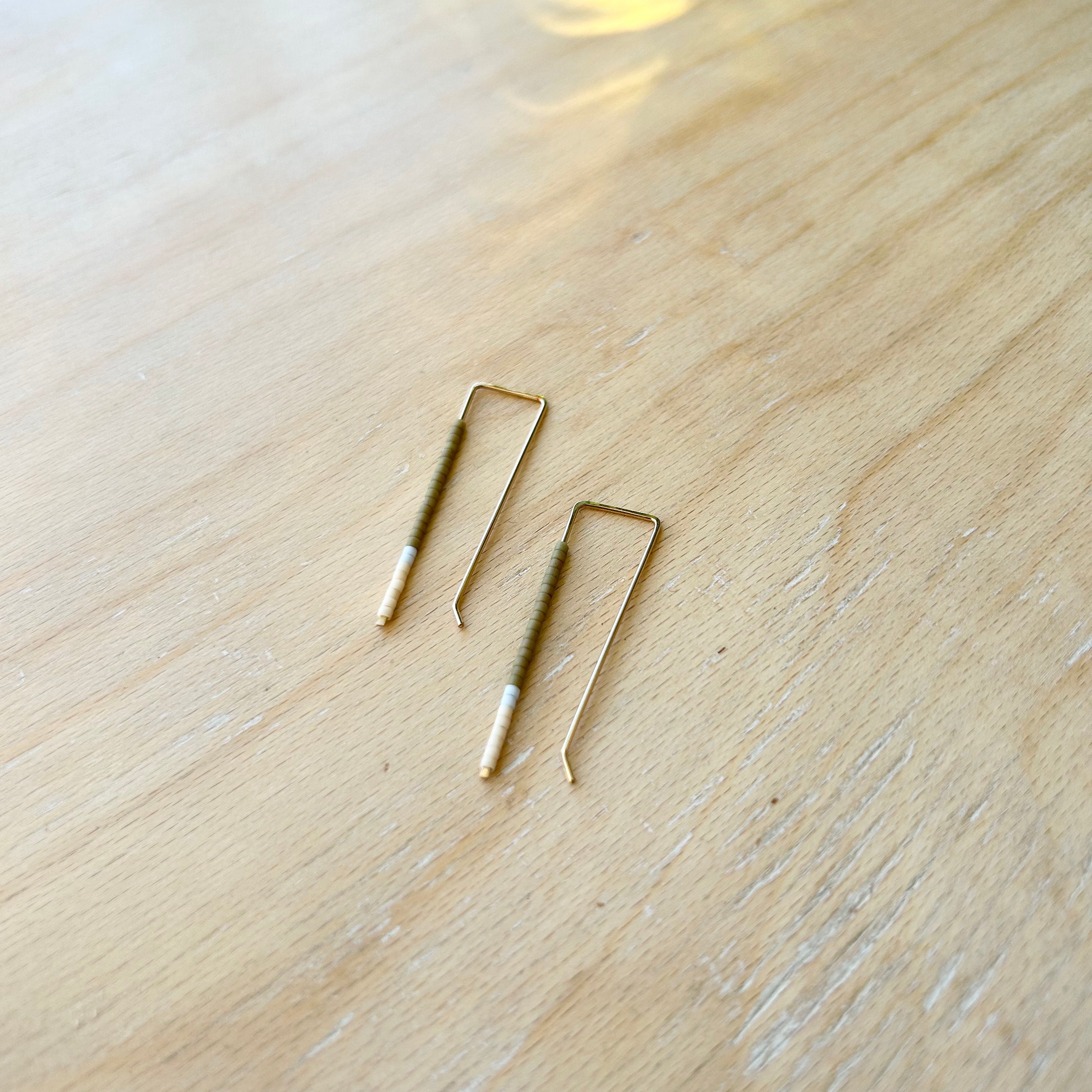 Delica Threaders - olive