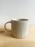 Fluted Mug - Oatmeal