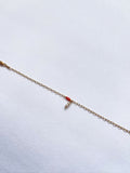 Pearl and Coral Bracelet