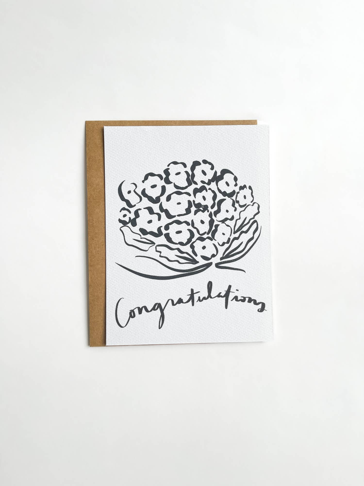 Congratulations Flowers Card