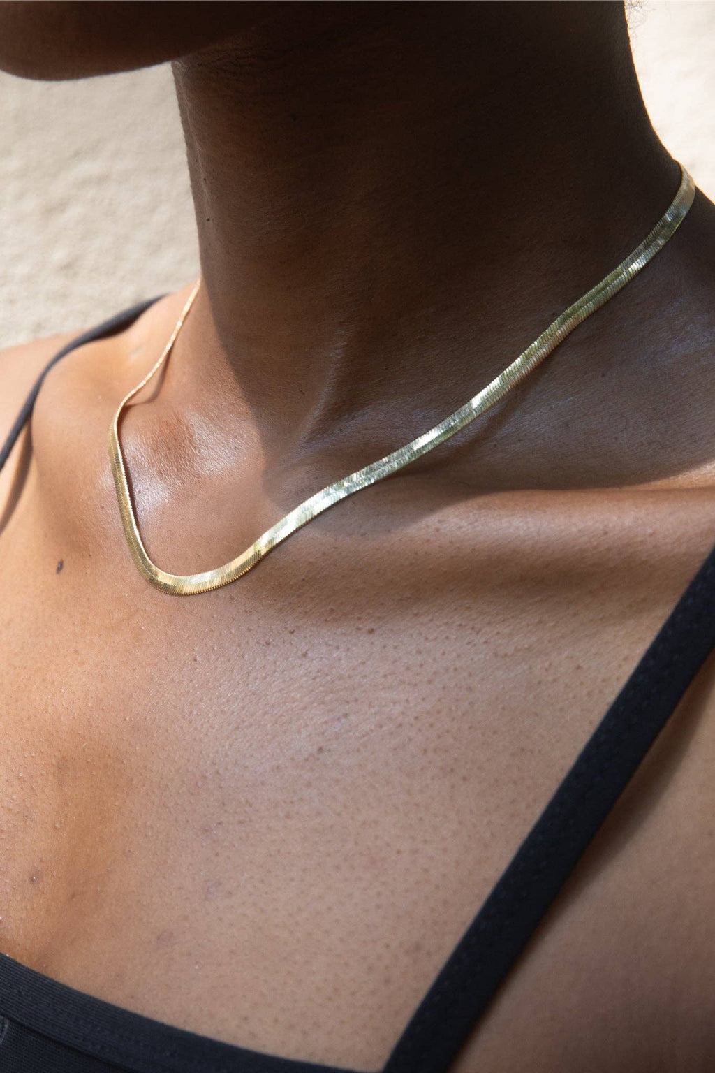 Sol Necklace Herringbone