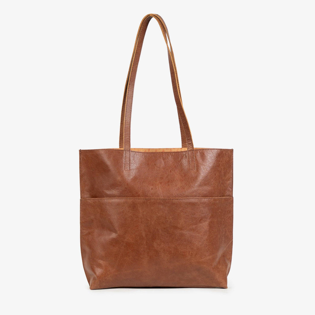 Everyday Tote - in Vintage Brown