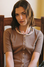Load image into Gallery viewer, Short Sleeve Organic Cardi
