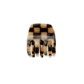 Small Hair Claw Clip — Faded Checker