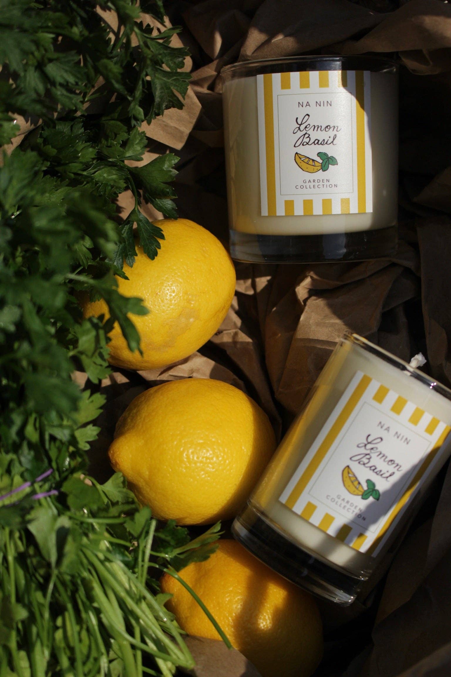 Lemon Basil Candle